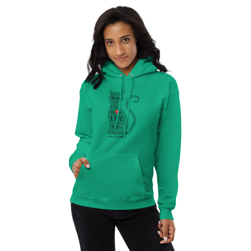 Unisex fleece hoodie