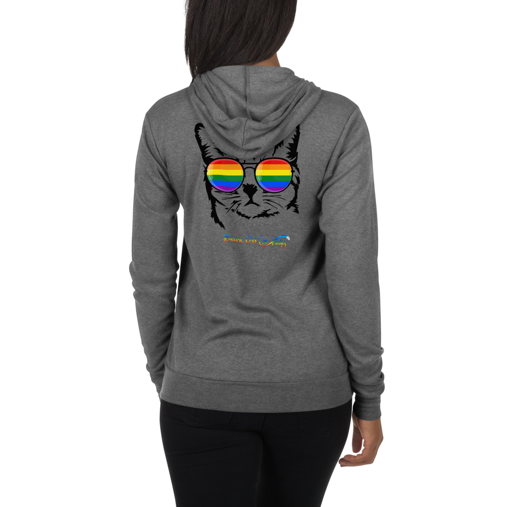 Unisex zip hoodie